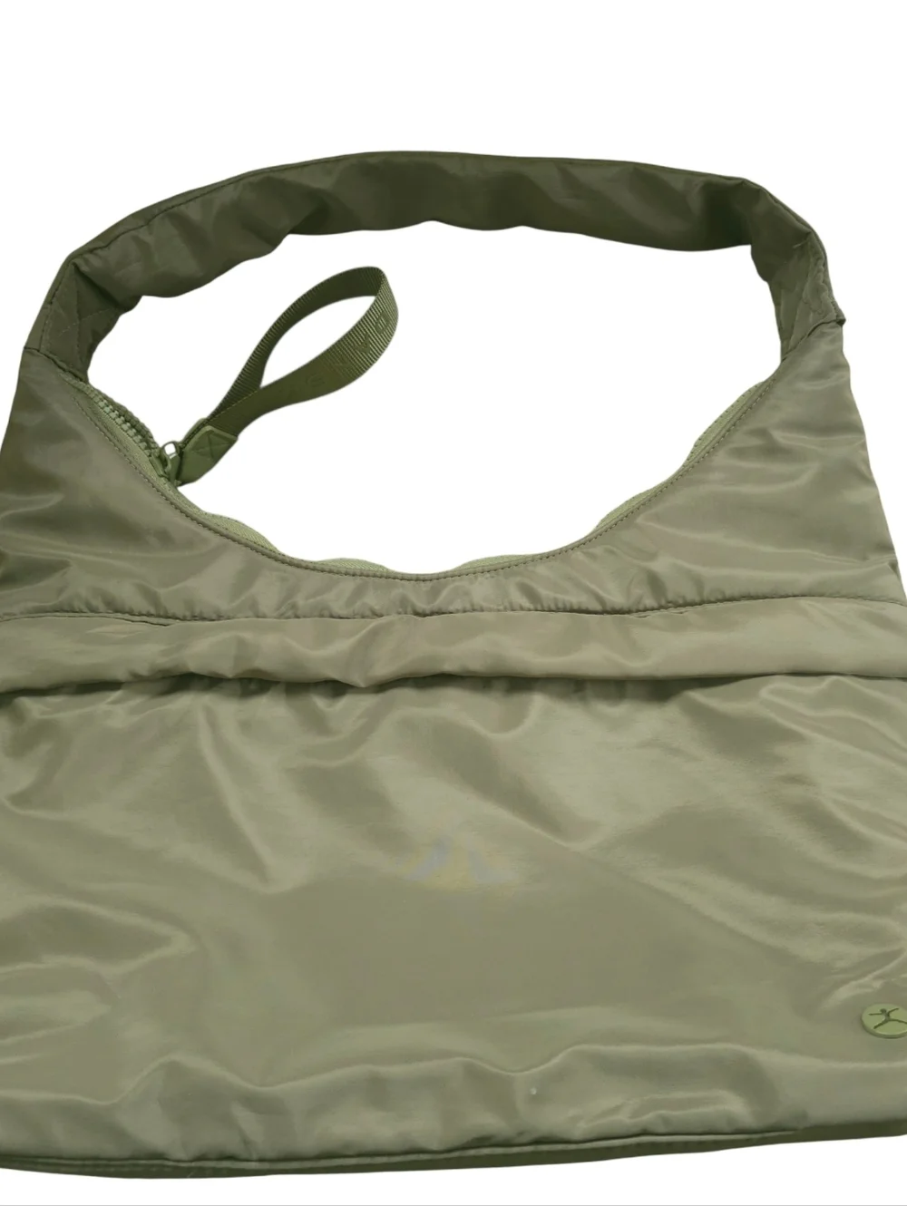 Danskin Olive Green Nylon Shoulder Bag